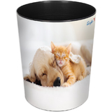 Lufer corbeille  papier Chien et chat