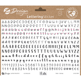 AVERY sticker tendance zdesign LETTERING, alphabet+nombres