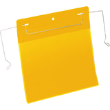 DURABLE pochette avec fil de suspension, a5 paysage, jaune
