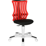 Topstar chaise bureau enfant "S'neaker Elasto", noir/rouge