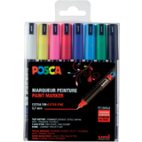 POSCA marqueur  pigment PC-1MR, pochette de 8, assorti