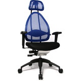 Topstar chaise de bureau "Open art 2010", noir/bleu