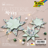 folia set d'toiles  plier "Merry" (technique Meissner)