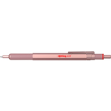 rotring stylo  bille rtractable 600, or rose