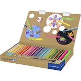 STAEDTLER crayon de couleur hexagonal noris junior, tui