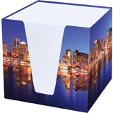 RNK verlag Bloc cube "Skyline", carton rigide, garni