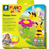 FIMO kids Kit de modelage form & play "Happy bees", niveau 3