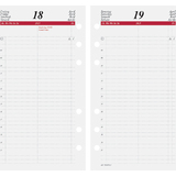 rido id kalender-einlage "Tageskalendarium" 2025