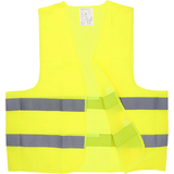 cartrend gilet de scurit, en ISO 20471, jaune