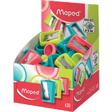 Maped taille-crayon Vivo, en plastique, prsentoir de 36