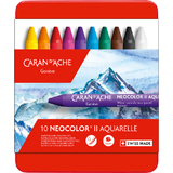 CARAN D'ACHE pastel  la cire aquarellable NEOCOLOR II, tui