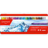 CARAN D'ACHE pastel  la cire aquarellable NEOCOLOR II, tui