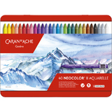 CARAN D'ACHE pastel  la cire aquarellable NEOCOLOR II, tui