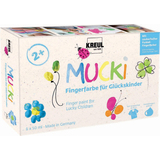 KREUL gouache aux doigts "MUCKI" pour enfants chanceux