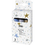 KREUL glitter Pen, set de 3