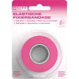 HARO bande de fixation lastique, 25 mm x 2,5 m, rose