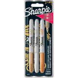 Sharpie marqueur permanent mtallis, carte blister de 3