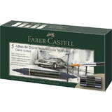 FABER-CASTELL marqueur aquarelle albrecht DRER, tons gris