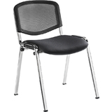 SODEMATUB chaise de runion "Iso-Confort", noir / chrome