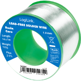 LogiLink fil  souder, diamtre : 1 mm, cuivre 0,7%, 100 g