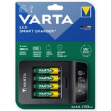 VARTA chargeur LCD smart Charger+, avec 4x piles Mignon AA