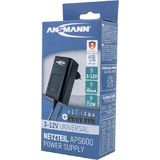 ANSMANN bloc secteur universel APS 600, 7,2 w / 3-12 V, noir