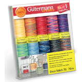 Gtermann set de fils  coudre Deco stitch 70, assortiment 3