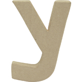 dcopatch lettre 3D "y", papier mch, 85 x 120 mm