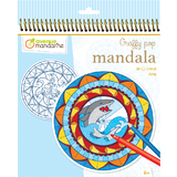 avenue mandarine Carnet de coloriage "Graffy pop Mandala"