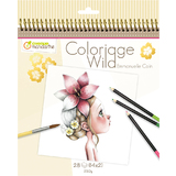 avenue mandarine Carnet de coloriage "Wild 1"