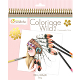 avenue mandarine Carnet de coloriage "Wild 2"