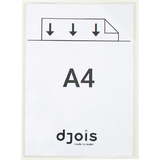 djois by tarifold pochette d'affichage KANG, fermeture coin