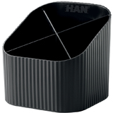 HAN multipot  crayons Re-X-LOOP, plastique co, noir