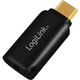 LogiLink adaptateur audio - USB-C, noir