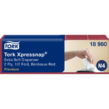 TORK xpressnap Serviette, 213 x 165 mm, bordeaux