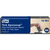 TORK xpressnap Serviette, 213 x 165 mm, noir