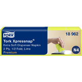 TORK xpressnap Serviette, 213 x 165 mm, citron vert