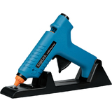 LogiLink pistolet  colle, 80 watts, sans cble, bleu