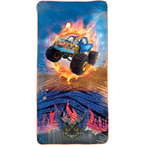 ROTH serviette de bain pour enfants "Monstertruck Fire"