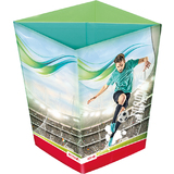 ROTH corbeille  papier "Footballeur", en carton, 10 litres