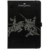 FABER-CASTELL Carnet, A5, quadrill, noir