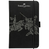 FABER-CASTELL Carnet, A6, quadrill, noir