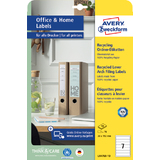 AVERY zweckform Etiquette dos classeur recycle home Office