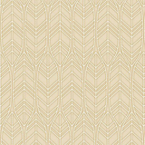 PAPSTAR serviettes "ROYAL collection Leaves", sable