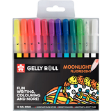 SAKURA stylo roller encre gel gelly Roll moonlight tui de12