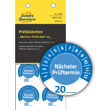 AVERY zweckform Prfplaketten "Nchster Prftermin", blau