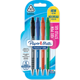 Paper:Mate stylo encre gel FlexGrip GEL, blister de 4