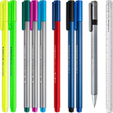 STAEDTLER kit d'criture triplus multi set Mobility, 10 pcs