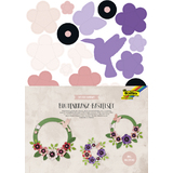 folia kit de couronne de fleurs, pour 3 couronnes