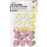 folia sticker paillet caoutchouc mousse "Printemps"